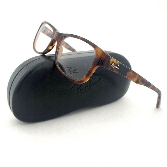 New Ray-Ban Frames Tortoise Unisex Eyeglasses RB 5268 5675 52 17 135 Acetate - Picture 1 of 9